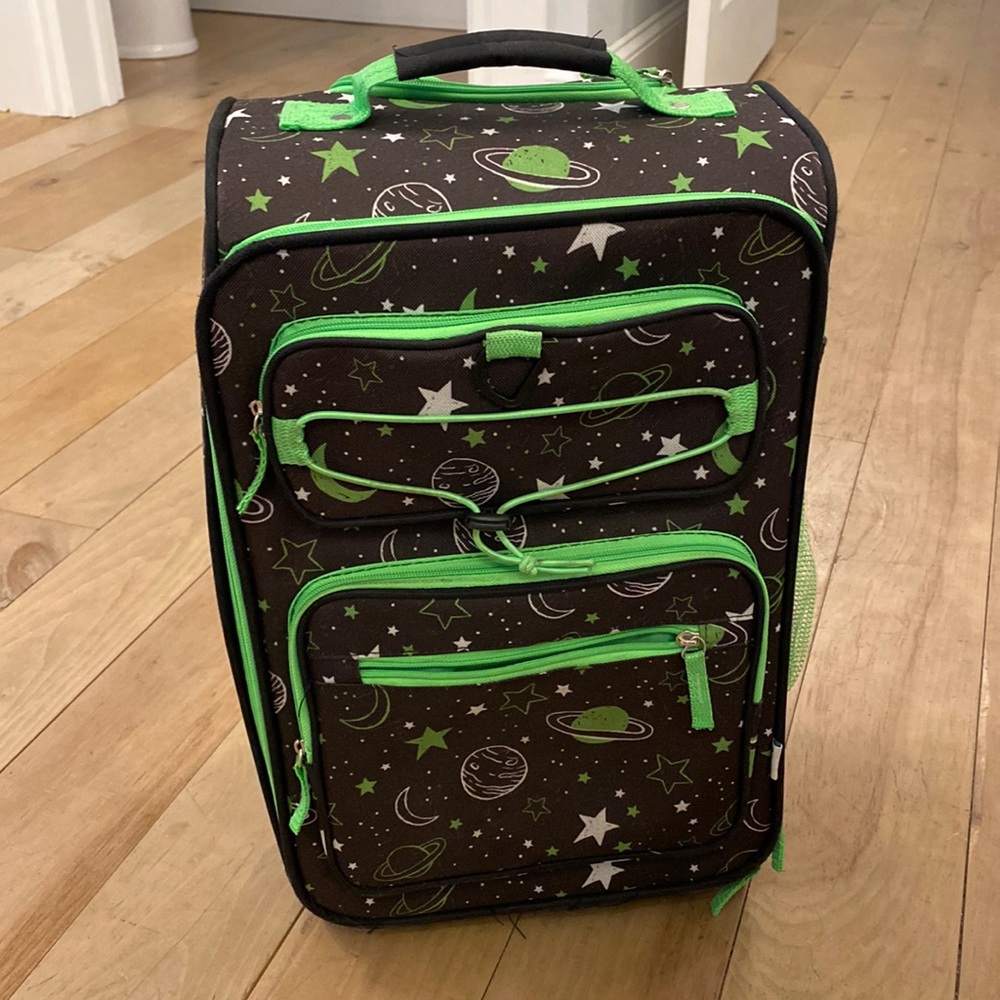 Space suitcase (kids) rolling